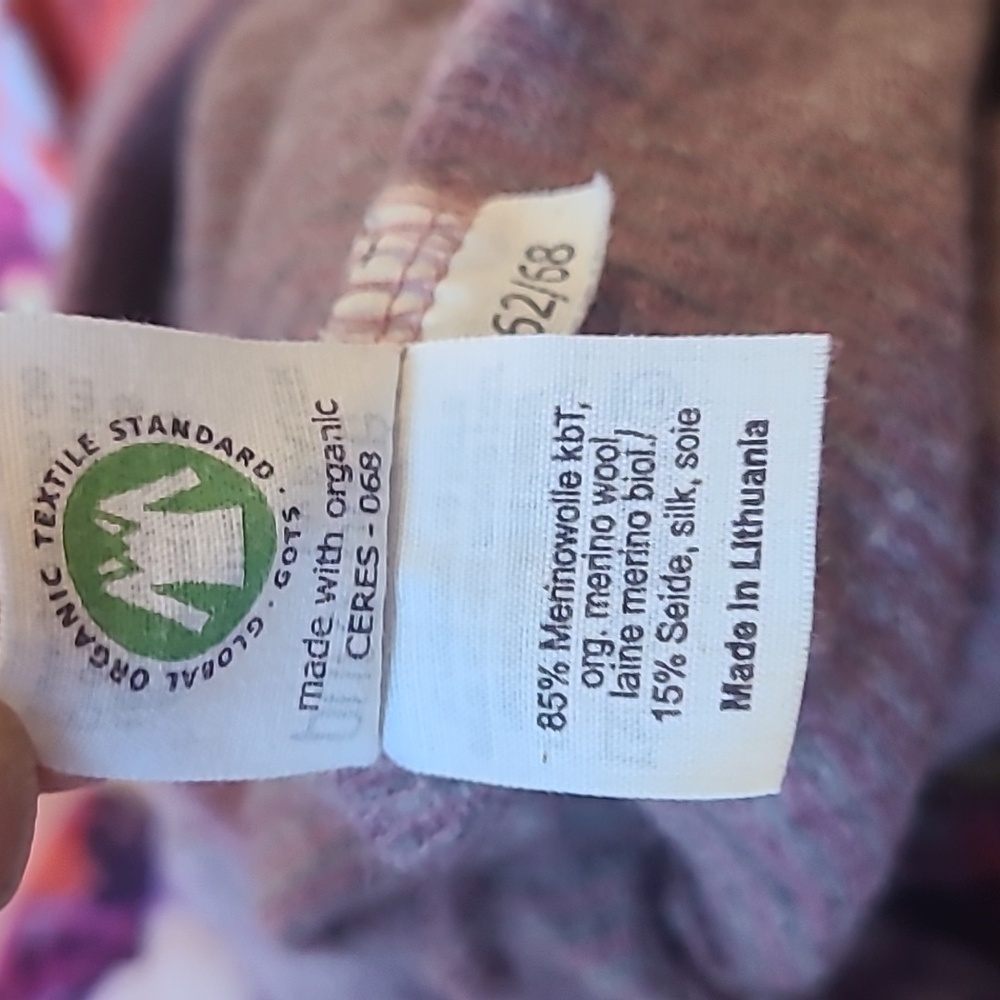 EUC Merino Wool & Silk Baby Romper Size 0-3 months - Picture 4 of 4